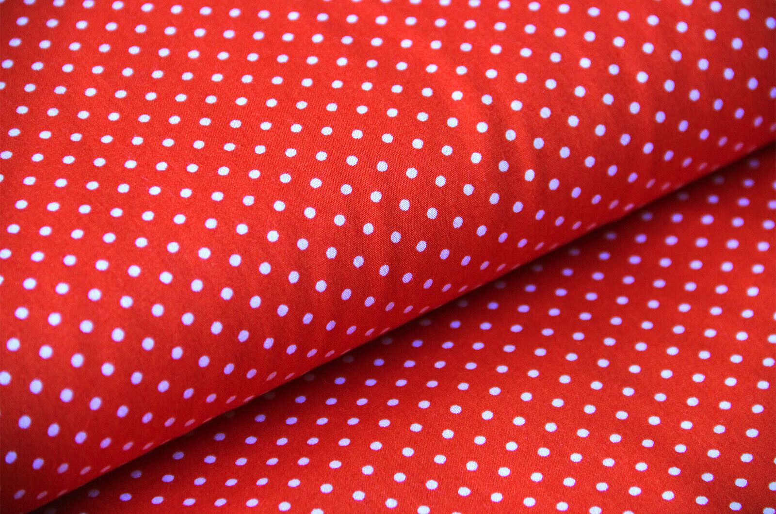 Coton imprimé pois 2mm * A partir de 50cm