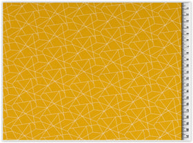 Kaufen 034-curry Baumwolldruck Geometrisch * Ab 25 cm