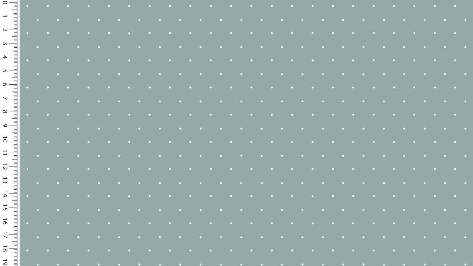 Buy 126-dark-mint Cotton jersey dots, jersey fabric dotted by the meter, stretch fabric *From 50 cm 