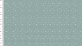 Kaufen 126-dunkelmint Baumwolljersey Punkte *Ab 50 cm