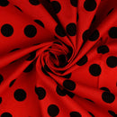 Coton imprimé pois 2,5 cm * A partir de 50 cm-2