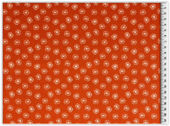 Impression coton au mètre Pissenlit * A partir de 25 cm