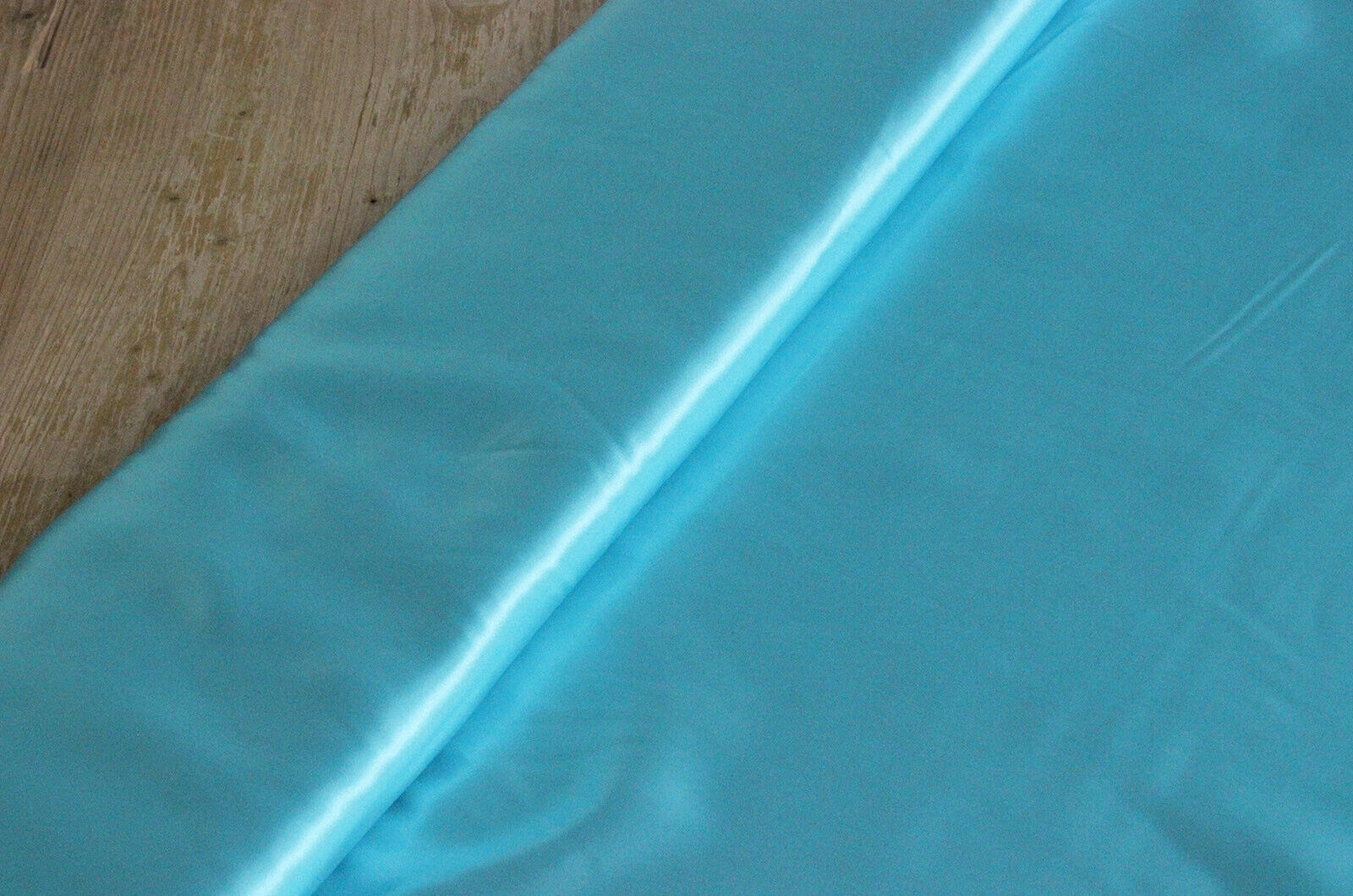 Buy 104-turquoise Polyester satin *From 50 cm