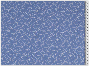 Kaufen 006-jeans Baumwolldruck Geometrisch * Ab 25 cm