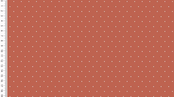 Jersey de coton à pois *À partir de 50 cm