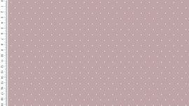 Acheter 413-vieux-rose Jersey de coton à pois *À partir de 50 cm