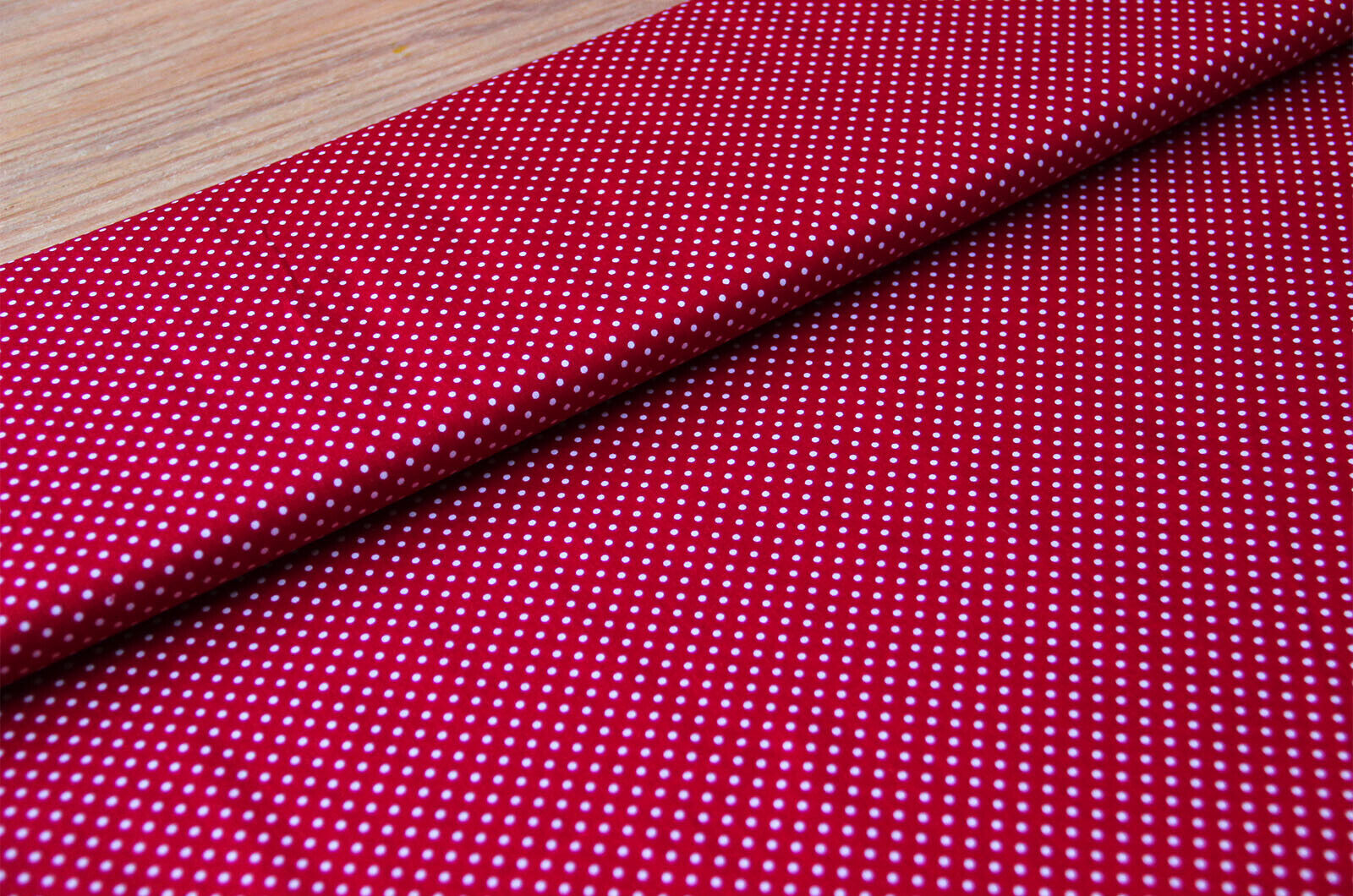 Buy 015-red Cotton print dots 2mm * From 50cm