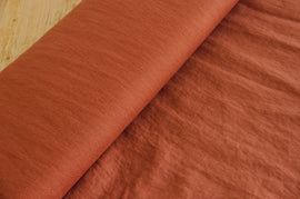 Acheter 557-terre Lin d&#39;été lavé * A partir de 50 cm