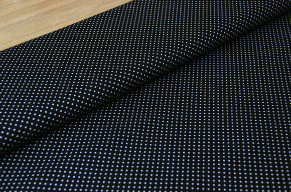 Coton imprimé pois 2mm * A partir de 50cm