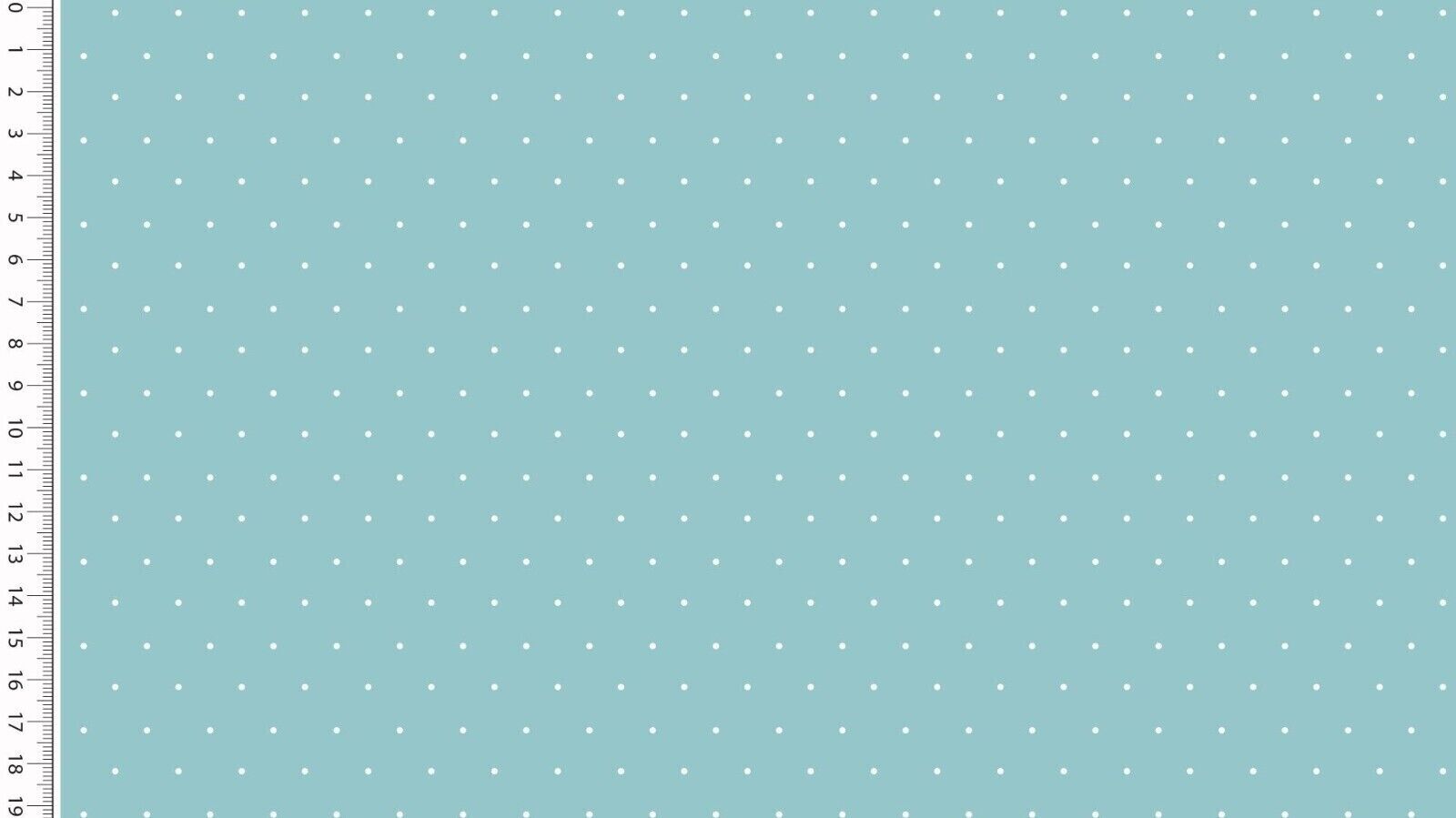 Buy 1203-light-mint Cotton jersey dots, jersey fabric dotted by the meter, stretch fabric *From 50 cm 