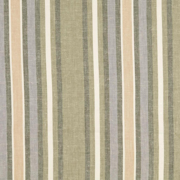 Demi lin rayures colorées * A partir de 50 cm