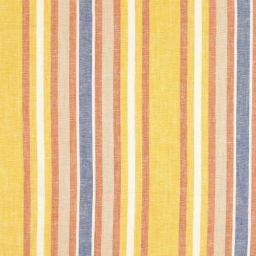 Demi lin rayures colorées * A partir de 50 cm