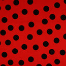 Coton imprimé pois 2,5 cm * A partir de 50 cm-5