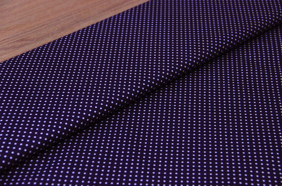 Coton imprimé pois 2mm * A partir de 50cm