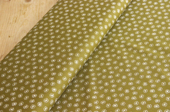 Impression coton au mètre Pissenlit * A partir de 25 cm