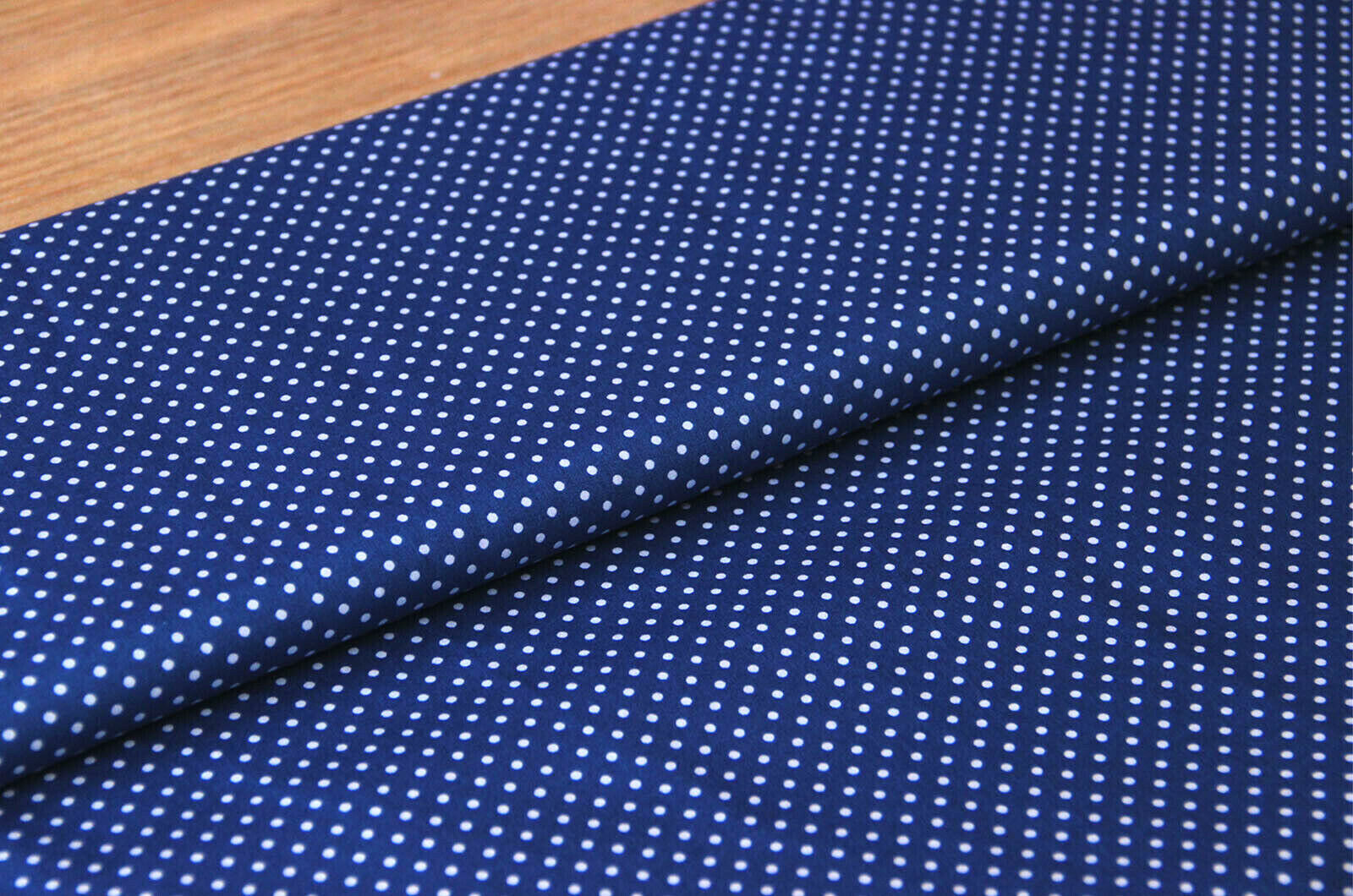 Acheter 005-bleu Coton imprimé pois 2mm * A partir de 50cm