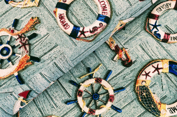 Dekostoff maritimes Holz *Ab 50cm