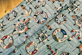 Dekostoff maritimes Holz *Ab 50cm