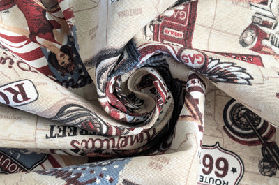 Dekostoff USA *Ab 50cm - 0