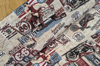 Dekostoff USA *Ab 50cm