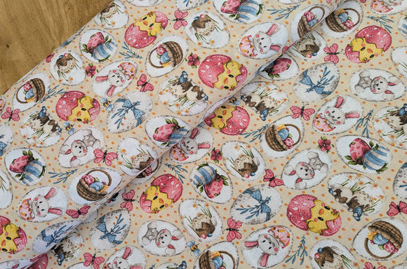 Dekostoff Ostereier *Ab 50cm