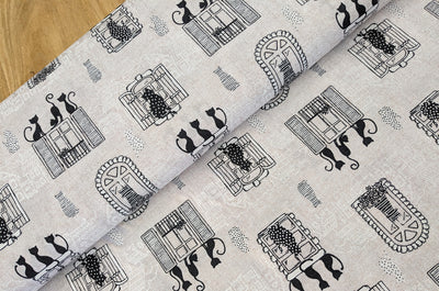 Dekostoff Katzen *Ab 50cm