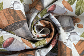 Dekostoff Kaffeegenuss *Ab 50cm - 0