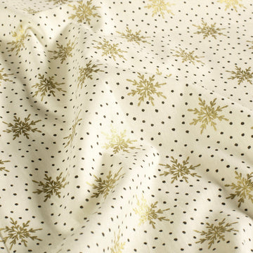 Kaufen 008-kristall-creme Baumwolle Weihnachten *Ab 50 cm