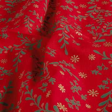 Kaufen 016-zweige-rot Baumwolle Weihnachten *Ab 50 cm