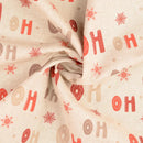 Dekostoff Halbpanama Hohoho auf beige *Ab 50cm-3