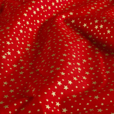 Kaufen 003-sterne-rot Baumwolle Weihnachten *Ab 50 cm