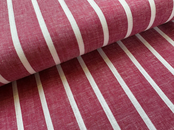 Rayures demi lin * A partir de 50 cm