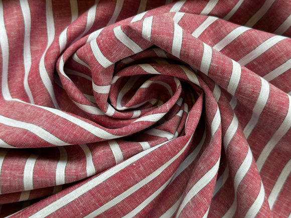 Rayures demi lin * A partir de 50 cm