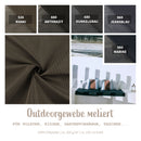 Outdoorstoff meliert *Ab 50cm-1