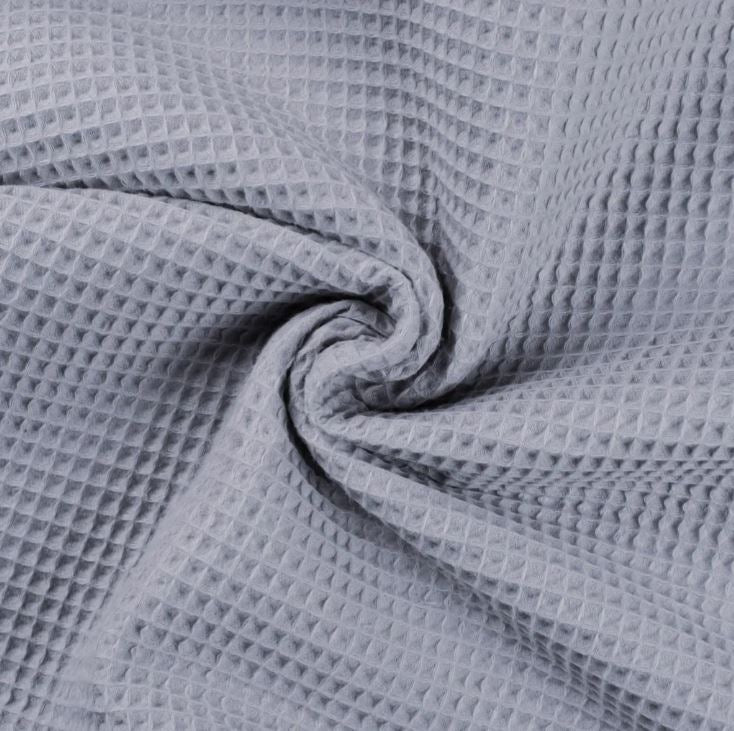 Kaufen 004-graublau Waffelpiqué *Ab 50cm