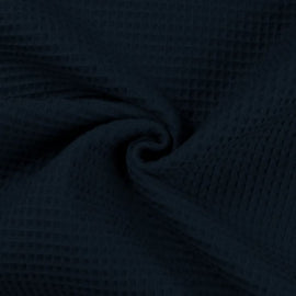 Acheter 009-nachtblau Waffelpiqué *Ab 50cm