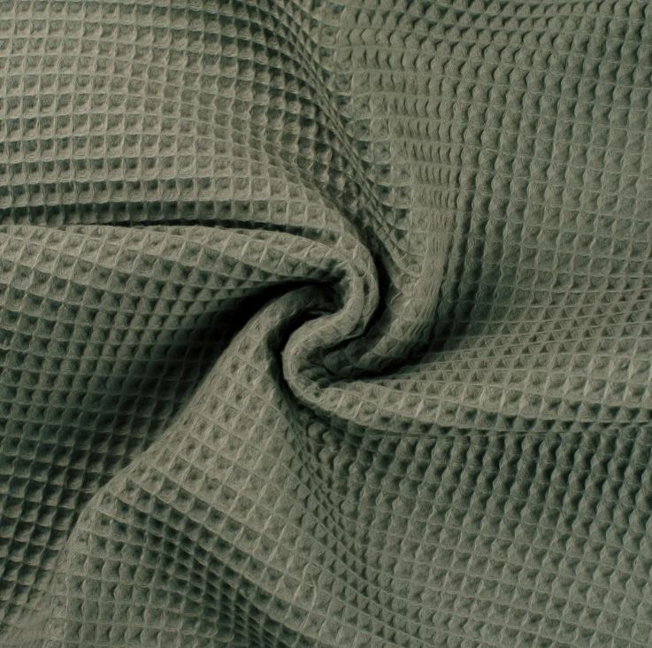 Kaufen 024-khaki Waffelpiqué *Ab 50cm