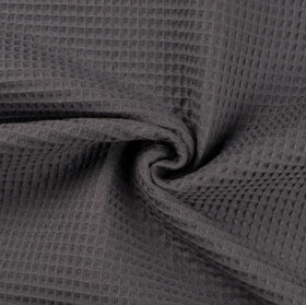 Acheter 068-dunkelgrau Waffelpiqué *Ab 50cm