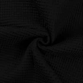 Acheter 069-schwarz Waffelpiqué *Ab 50cm