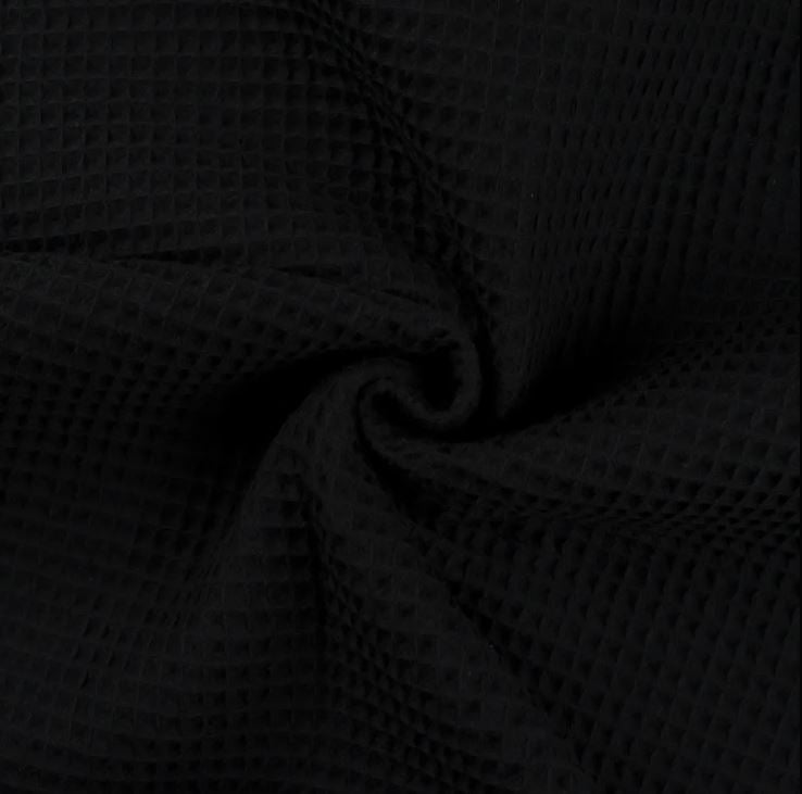 Kaufen 069-schwarz Waffelpiqué *Ab 50cm