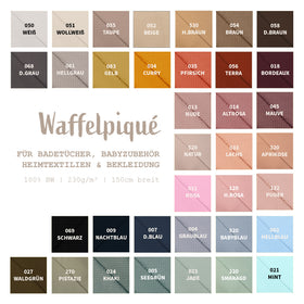 Waffelpiqué *Ab 50cm