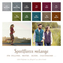 Sportfleece melange *Ab 50cm-1