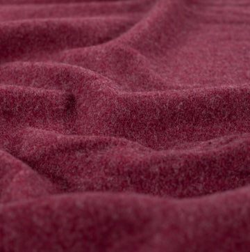 Acheter 180-dunkelrot Wollfleece meliert *Ab 50cm