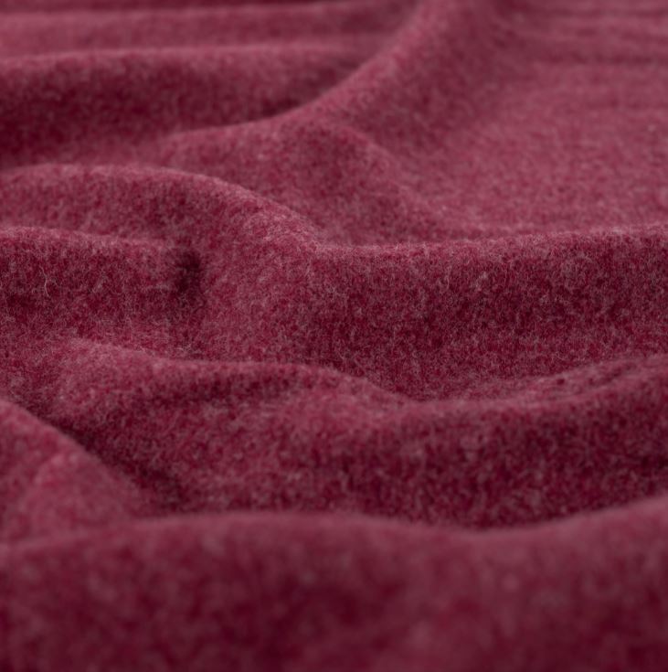 Kaufen 180-dunkelrot Wollfleece meliert *Ab 50cm