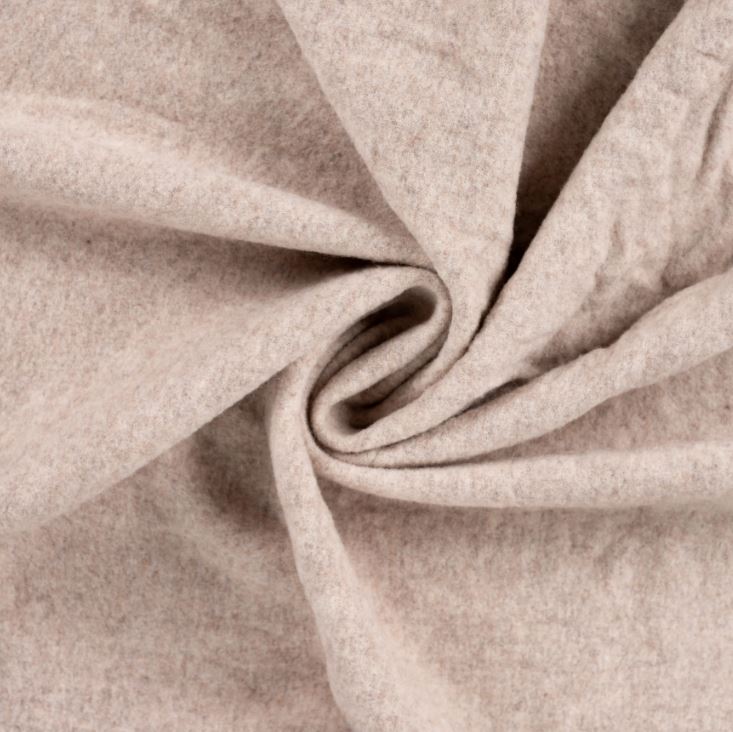 Wollfleece meliert *Ab 50cm