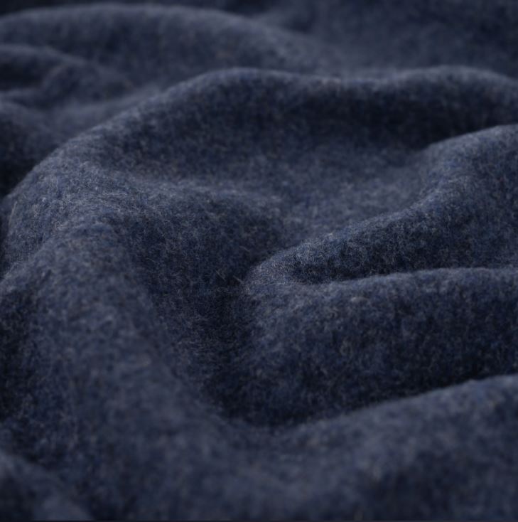 Kaufen 980-marine Wollfleece meliert *Ab 50cm