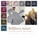 Wollfleece meliert *Ab 50cm-1