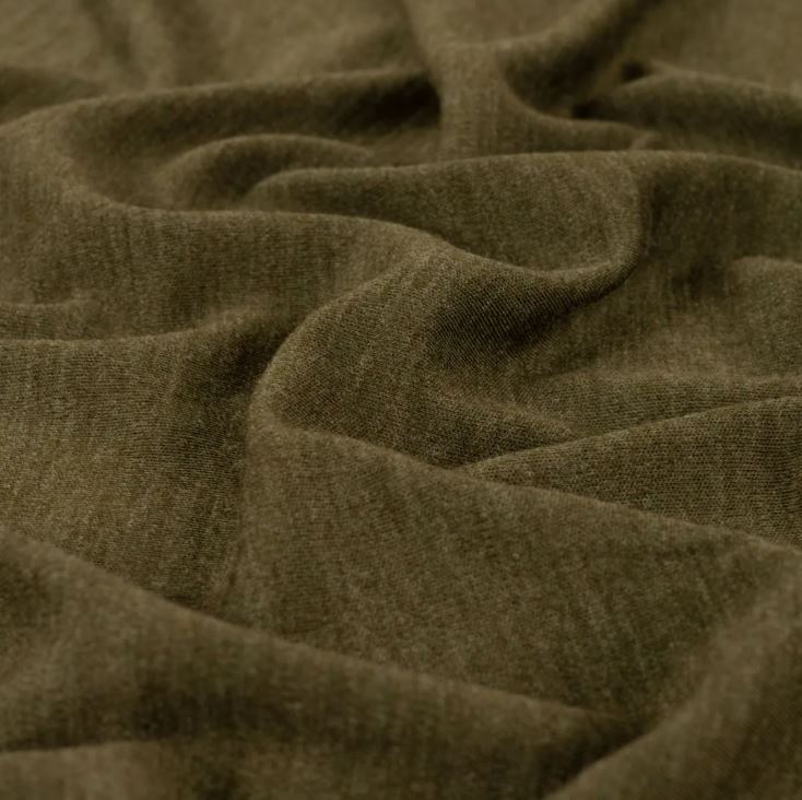 Kaufen 270-khaki Wolljersey meliert *Ab 50cm