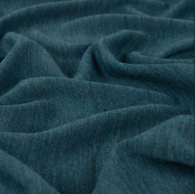Kaufen 941-petrol Wolljersey meliert *Ab 50cm