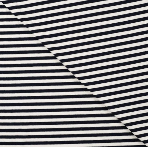 Viskosejersey gestreift * Ab 50 cm